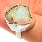 Ethiopian Opal Rings handcrafted by Ana Silver Co - RING63690
