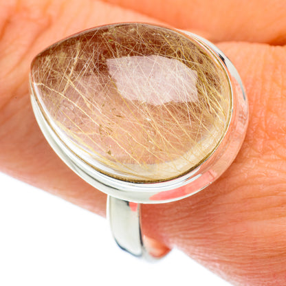 Rutilated Quartz Rings handcrafted by Ana Silver Co - RING63707
