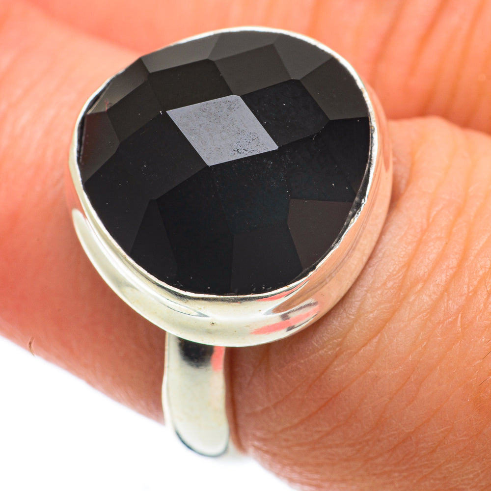 Black Onyx Rings handcrafted by Ana Silver Co - RING63708