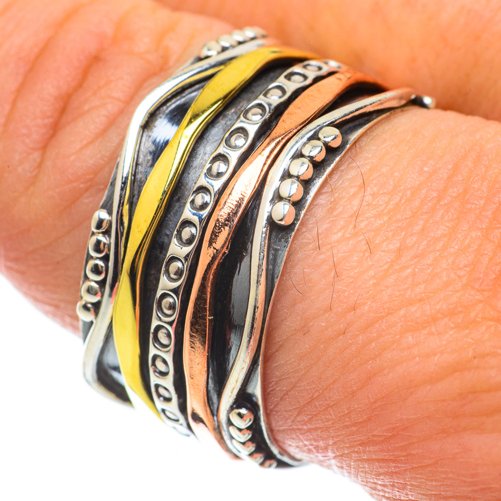 Meditation Spinner Rings handcrafted by Ana Silver Co - RING63727