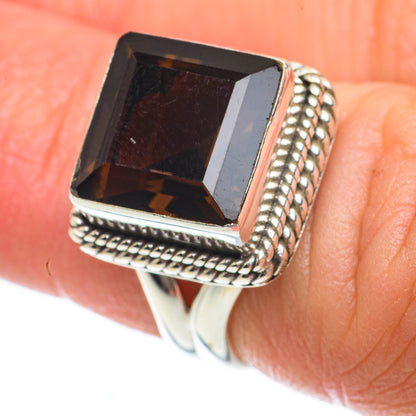 Smoky Quartz Rings handcrafted by Ana Silver Co - RING63744