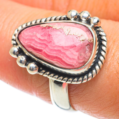Rhodochrosite Rings handcrafted by Ana Silver Co - RING63747