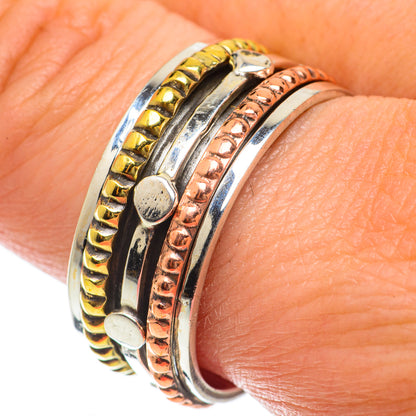 Meditation Spinner Rings handcrafted by Ana Silver Co - RING63748