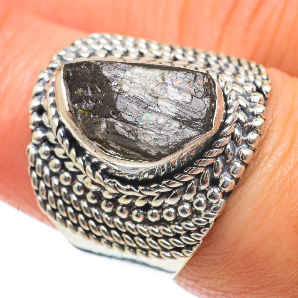 Labradorite Rings handcrafted by Ana Silver Co - RING63751
