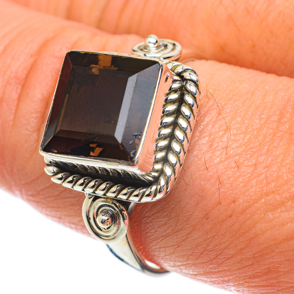 Smoky Quartz Rings handcrafted by Ana Silver Co - RING63763