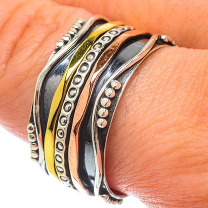 Meditation Spinner Rings handcrafted by Ana Silver Co - RING63767