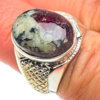 Russian Eudialyte Rings handcrafted by Ana Silver Co - RING63772