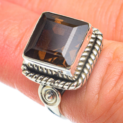 Smoky Quartz Rings handcrafted by Ana Silver Co - RING63780