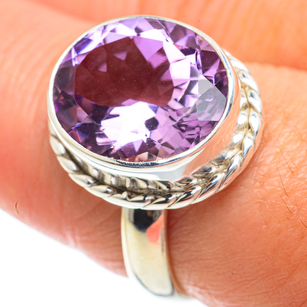 Amethyst Rings handcrafted by Ana Silver Co - RING63783