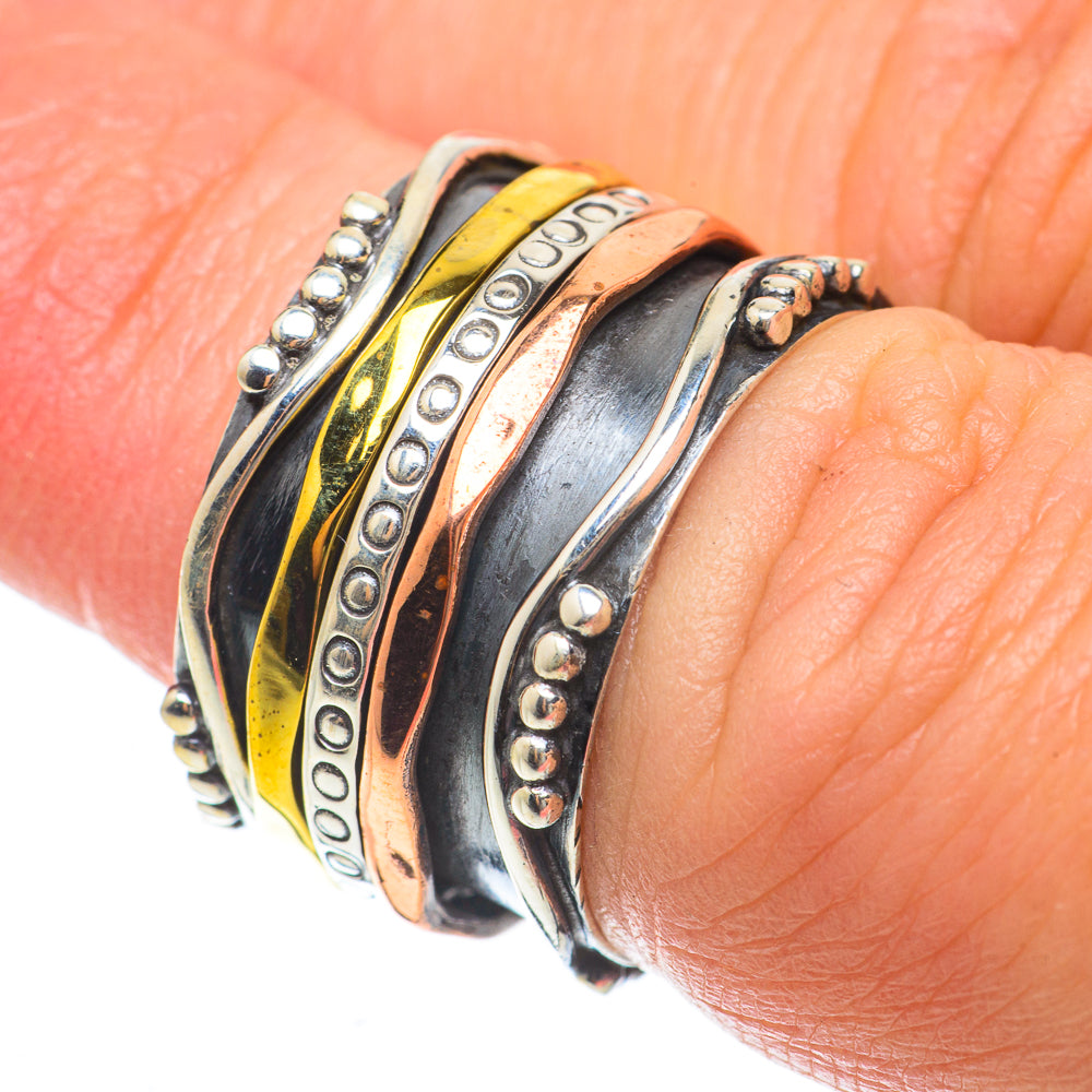 Meditation Spinner Rings handcrafted by Ana Silver Co - RING63784