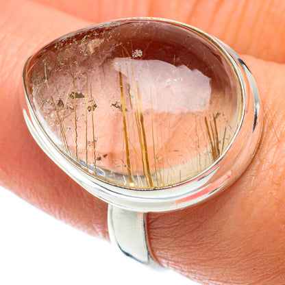 Rutilated Quartz Rings handcrafted by Ana Silver Co - RING63785