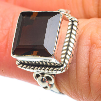 Smoky Quartz Rings handcrafted by Ana Silver Co - RING63799