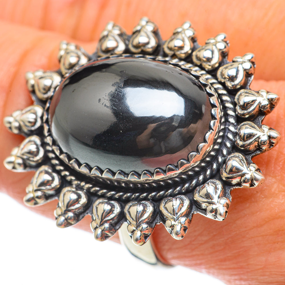 Hematite Rings handcrafted by Ana Silver Co - RING63810