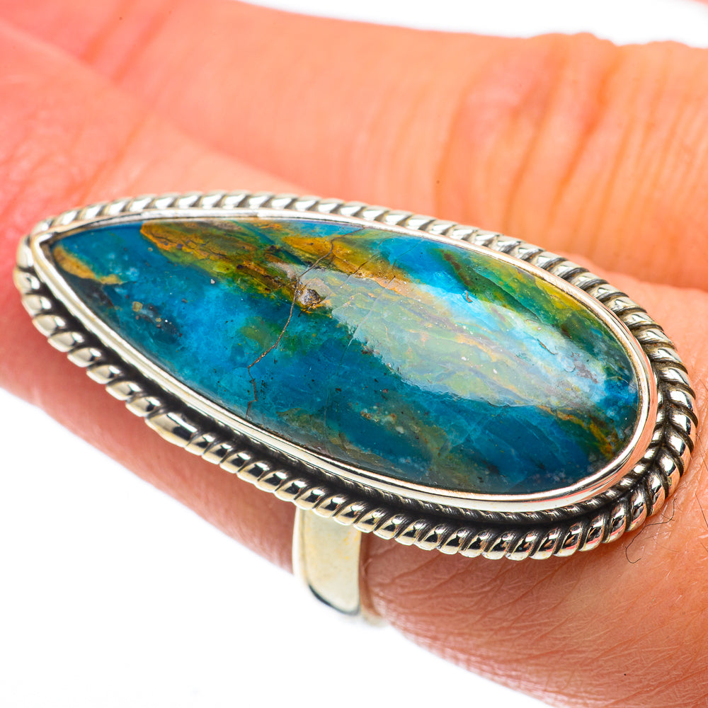 Peruvian Opal Rings handcrafted by Ana Silver Co - RING63814