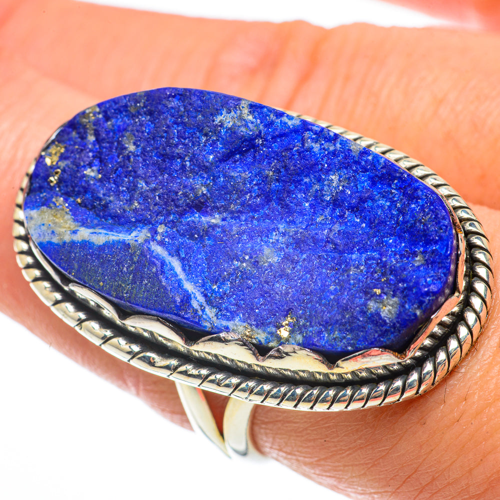 Lapis Lazuli Rings handcrafted by Ana Silver Co - RING63818