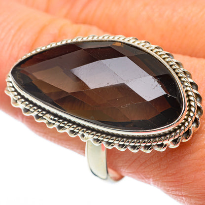 Smoky Quartz Rings handcrafted by Ana Silver Co - RING63822
