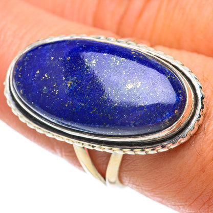 Lapis Lazuli Rings handcrafted by Ana Silver Co - RING63842