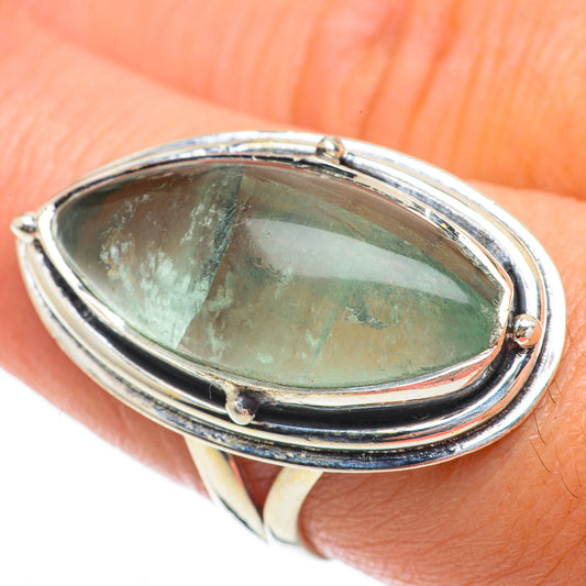 Green Fluorite Rings handcrafted by Ana Silver Co - RING63844