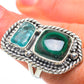 Malachite Rings handcrafted by Ana Silver Co - RING63848