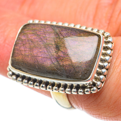 Labradorite Rings handcrafted by Ana Silver Co - RING63858