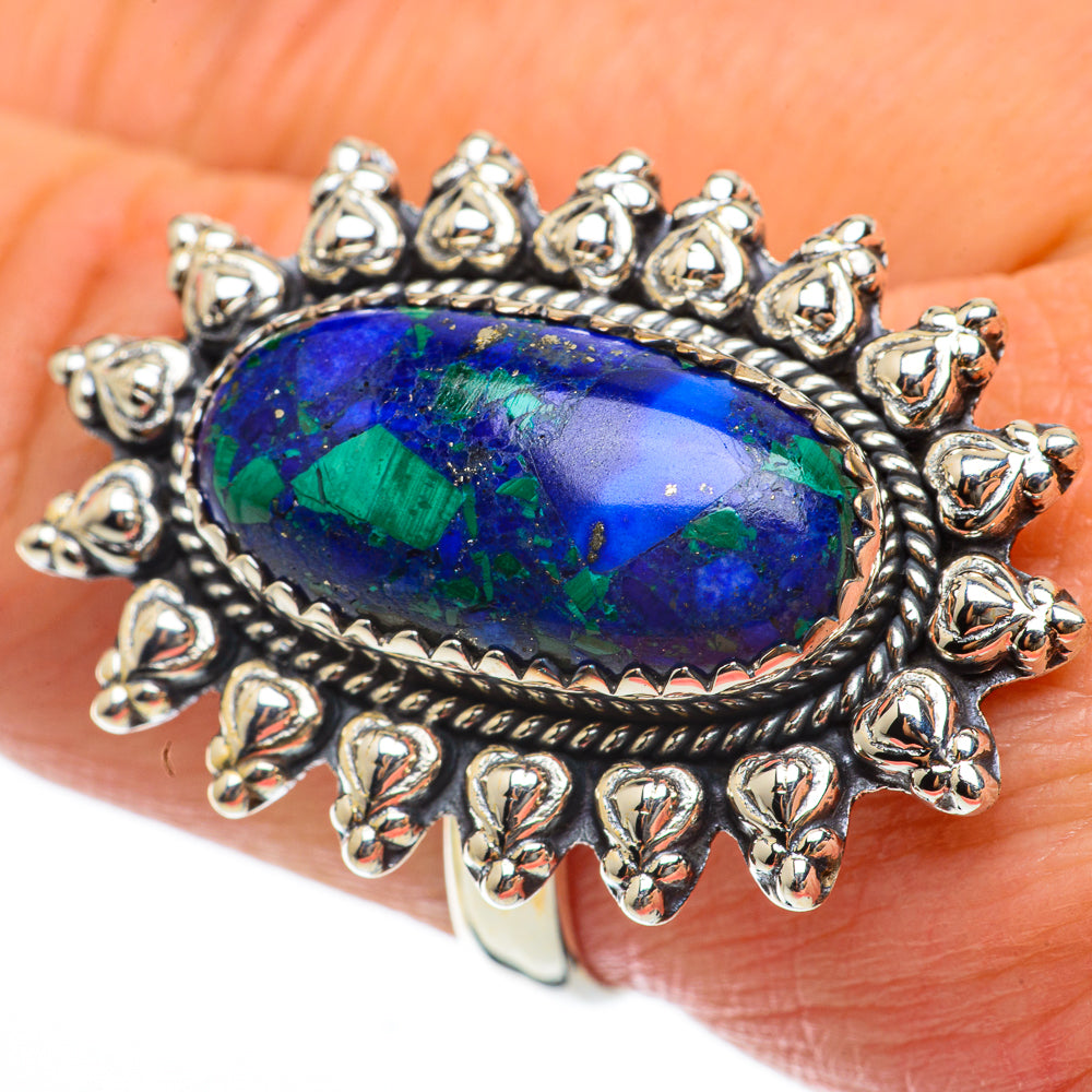 Azurite Rings handcrafted by Ana Silver Co - RING63865