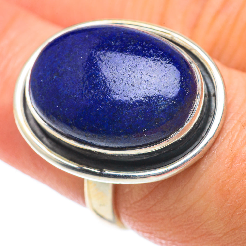 Lapis Lazuli Rings handcrafted by Ana Silver Co - RING63882