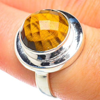 Tiger Eye Rings handcrafted by Ana Silver Co - RING63887