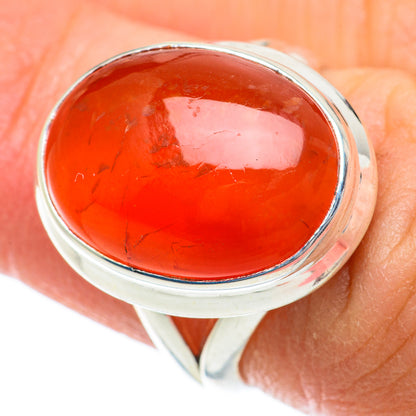 Carnelian Rings handcrafted by Ana Silver Co - RING63888