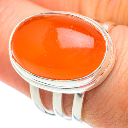 Carnelian Rings handcrafted by Ana Silver Co - RING63915