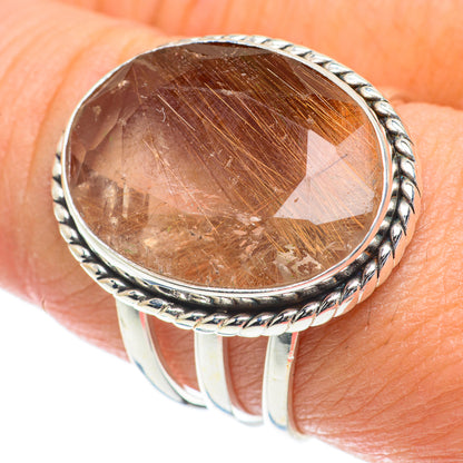 Rutilated Quartz Rings handcrafted by Ana Silver Co - RING63920