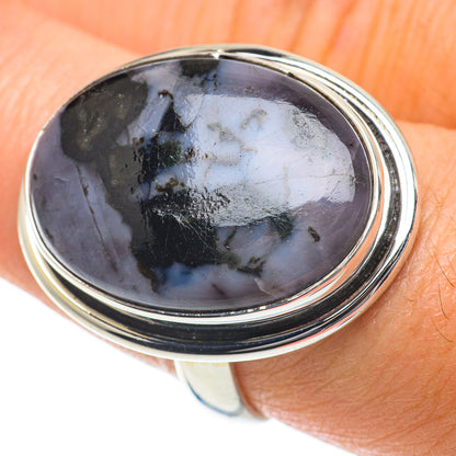 Gabbro Stone Rings handcrafted by Ana Silver Co - RING63923