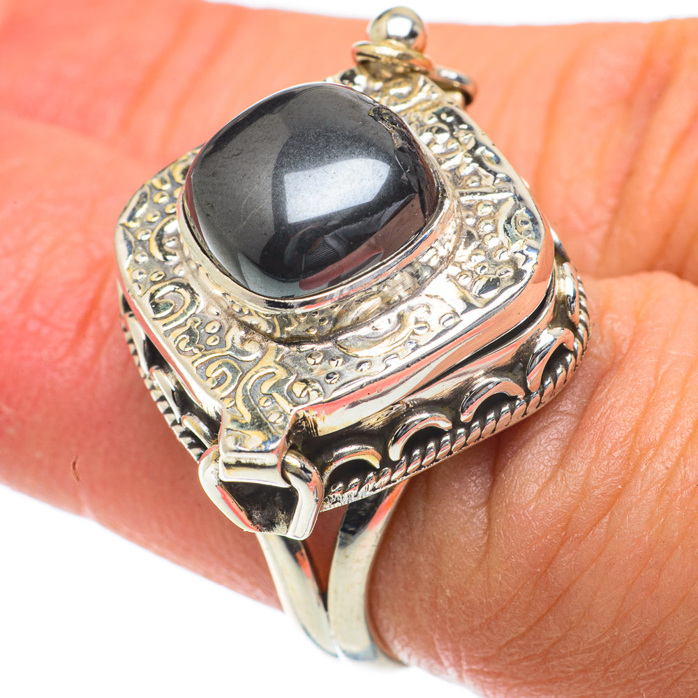 Hematite Rings handcrafted by Ana Silver Co - RING63930