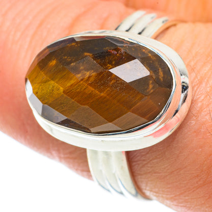 Tiger Eye Rings handcrafted by Ana Silver Co - RING63954