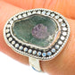 Ruby Fuchsite Rings handcrafted by Ana Silver Co - RING63973