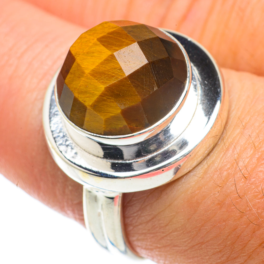 Tiger Eye Rings handcrafted by Ana Silver Co - RING63976
