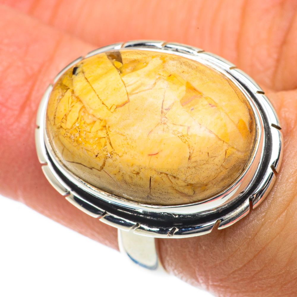 Picture Jasper Rings handcrafted by Ana Silver Co - RING63977