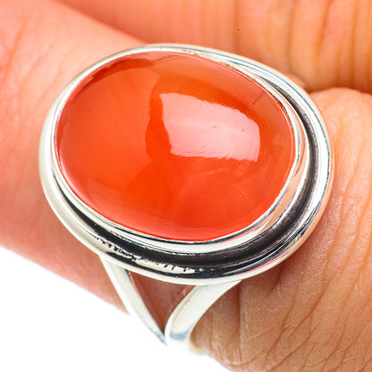 Carnelian Rings handcrafted by Ana Silver Co - RING63978