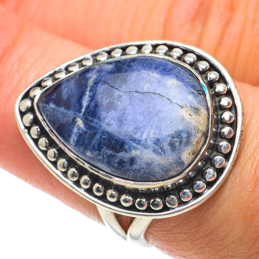 Sodalite Rings handcrafted by Ana Silver Co - RING63985