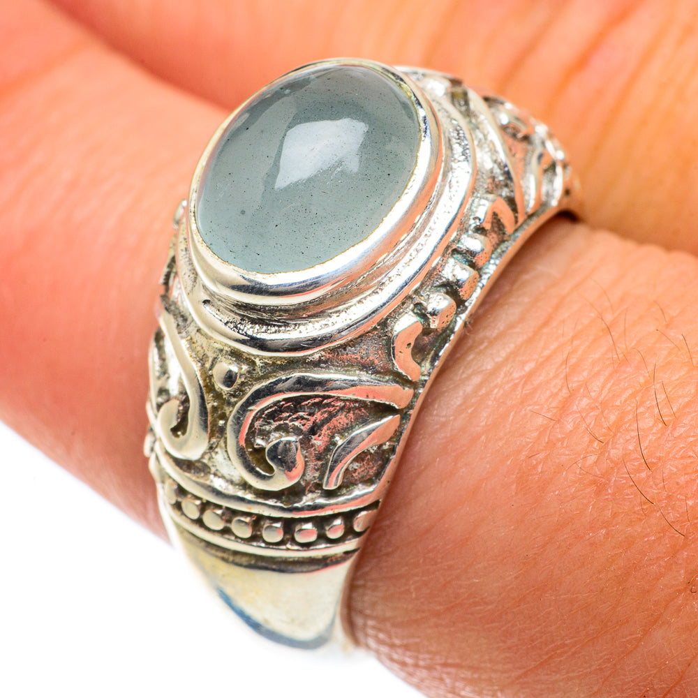 Aquamarine Rings handcrafted by Ana Silver Co - RING63998
