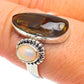Mexican Fire Agate Rings handcrafted by Ana Silver Co - RING64007