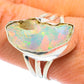 Ethiopian Opal Rings handcrafted by Ana Silver Co - RING64008