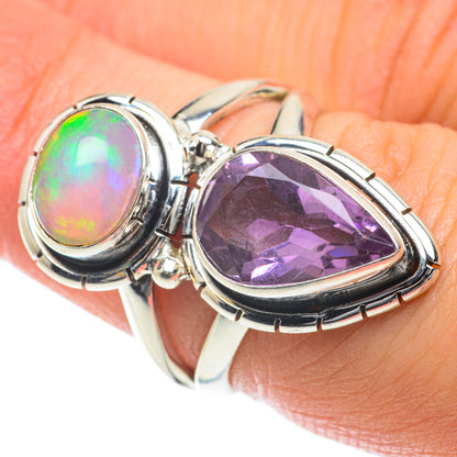 Amethyst Rings handcrafted by Ana Silver Co - RING64017