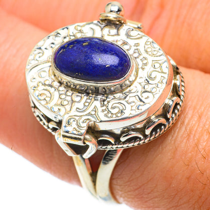 Lapis Lazuli Rings handcrafted by Ana Silver Co - RING64046