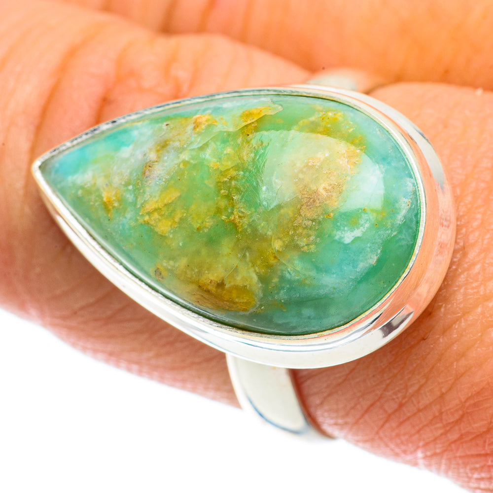 Peruvian Opal Rings handcrafted by Ana Silver Co - RING64061