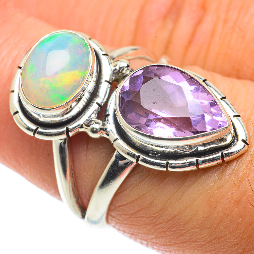 Amethyst Rings handcrafted by Ana Silver Co - RING64071