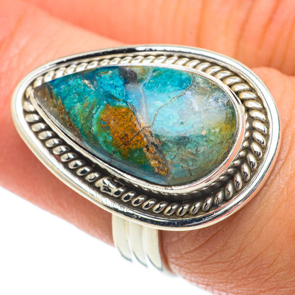 Peruvian Opal Rings handcrafted by Ana Silver Co - RING64075
