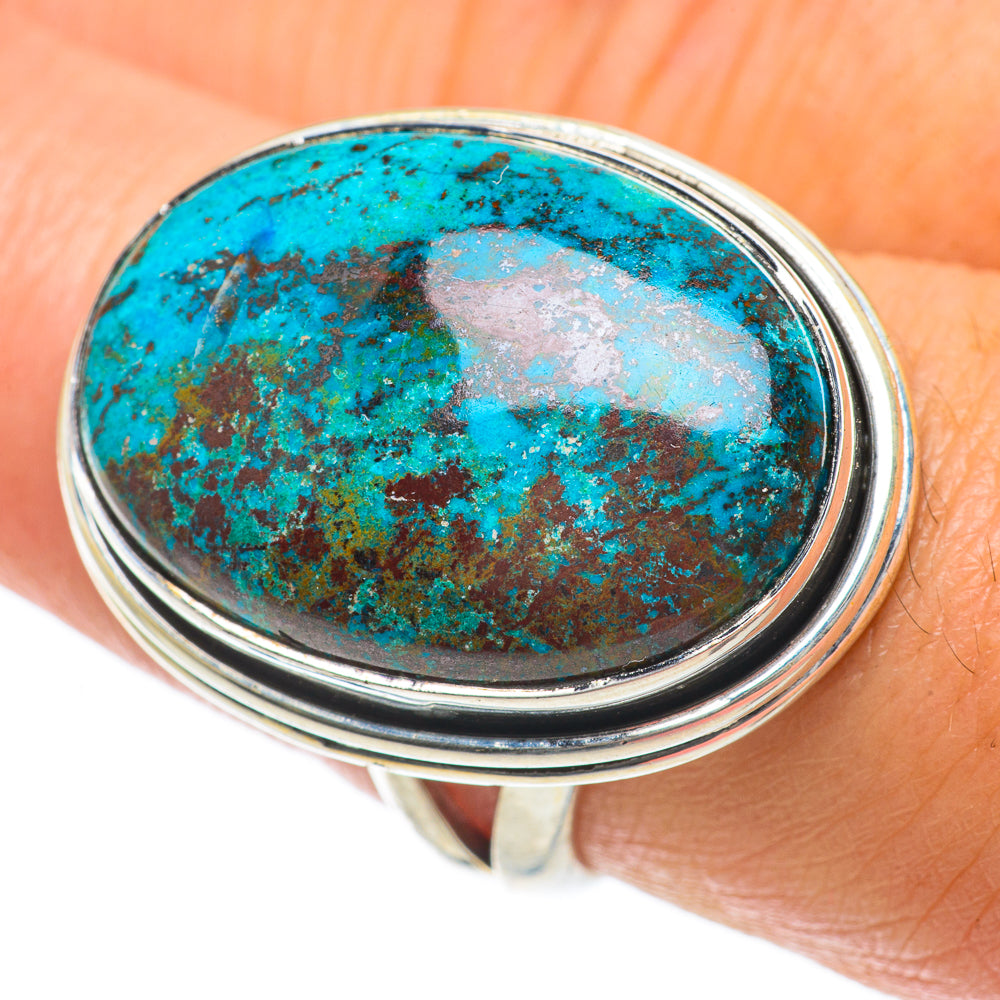 Shattuckite Rings handcrafted by Ana Silver Co - RING64081