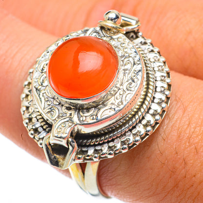 Carnelian Rings handcrafted by Ana Silver Co - RING64093