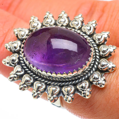 Amethyst Rings handcrafted by Ana Silver Co - RING64096
