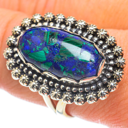 Azurite Rings handcrafted by Ana Silver Co - RING64106